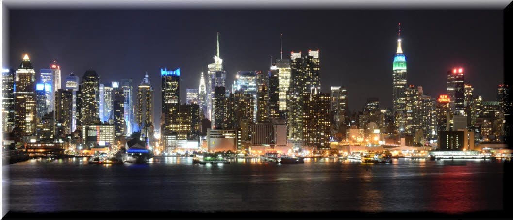 New York Skyline at night - SelectCare Home Care Services NYC