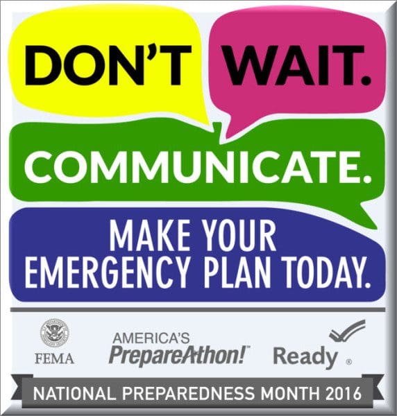 National Emergency Preparedness Month SelectCare Home Care Services NYC