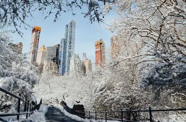 Winter weather in NYC